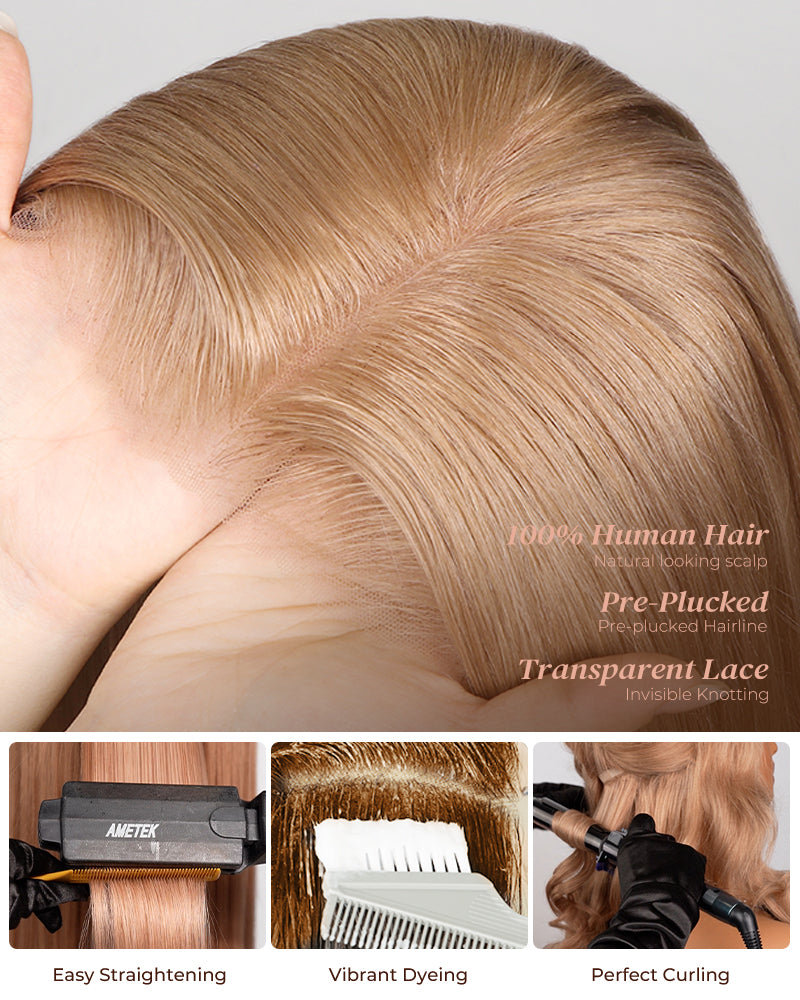 Blonde Wig Human Hair Features