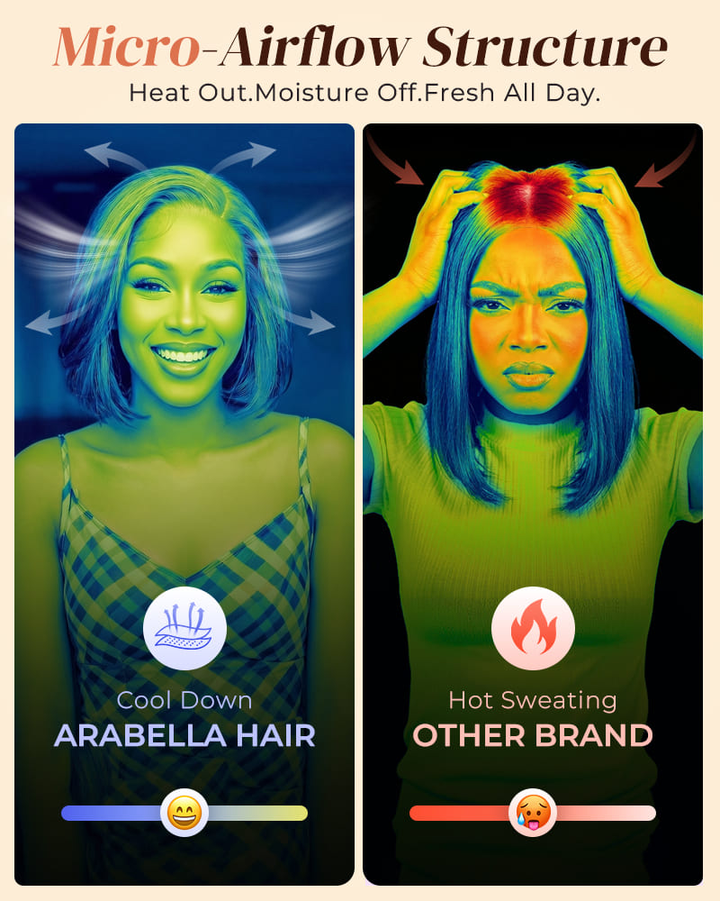 Arabella 13x5 Lace Glueless Straight Bob Wig With Pre-Cut Lace Invisible Knots Natural Black Virgin Hair Wig