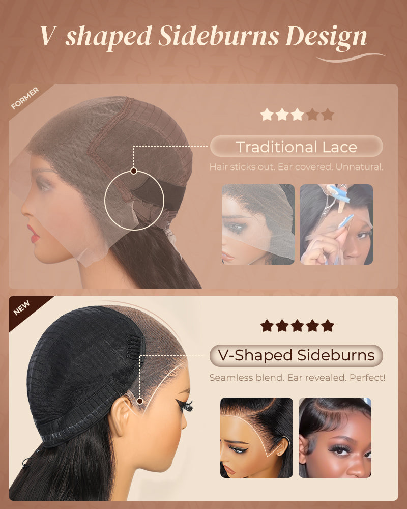 Arabella 13x6 Three-Go™ Cherry Red Ombre 99J39J 230% Density Glueless Wig Loose Body Wave With Drawstring 100% Human Hair Wig