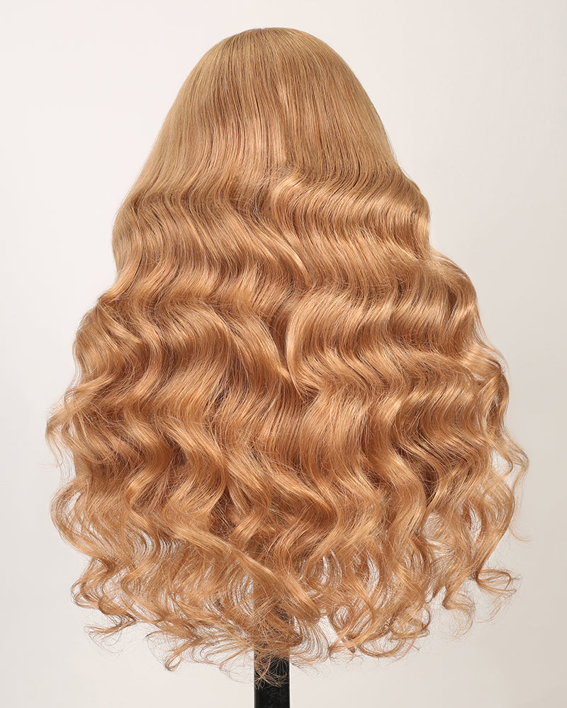 【$299 = 2 WIGS】Arabella 13x6 Three-Go™ Milk Tea Brown Glueless Wig Loose Body Wave With Drawstring 100% Human Hair Wig