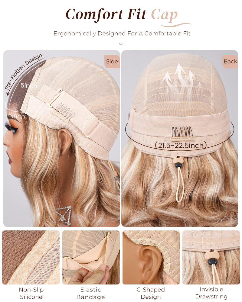 Arabella Hair beginner-friendly glueless wig—quick install, secure fit, natural hairline