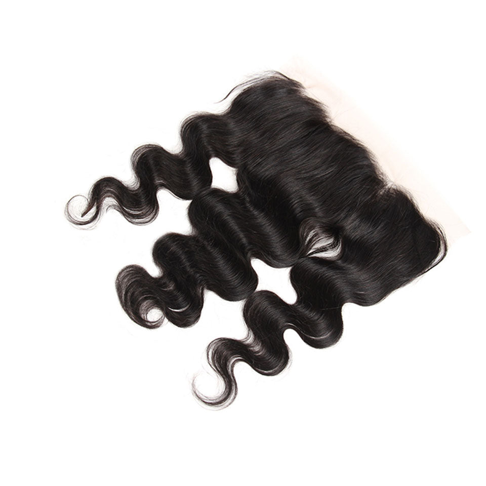 15A Mink Hair Double Drawn Raw Virgin Human Hair Weaves Body Wave 3 Bundles with Frontal Closure - arabellahair.com