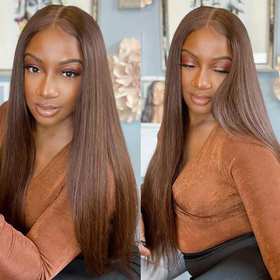 Human hair wig 4*4 5*5 13*4 Lace Front Closure Wig