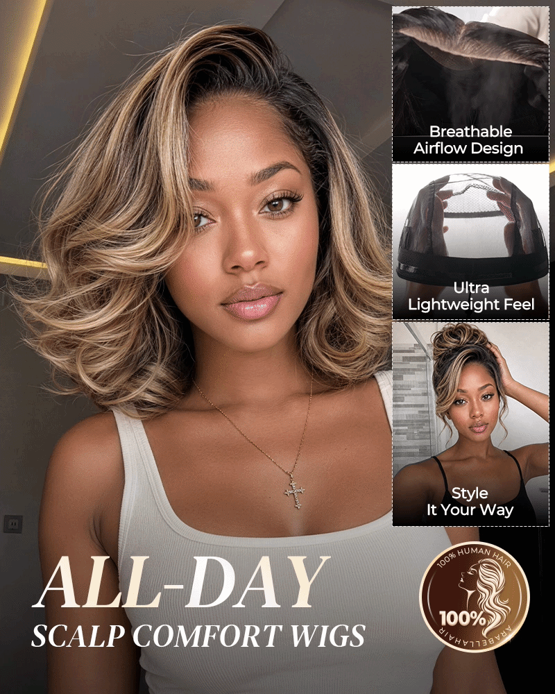 13x6_lace_high_density_glueless_old_money_bob_loose_body_wave_wig_ombre_platinum_blonde_balayage_highlights