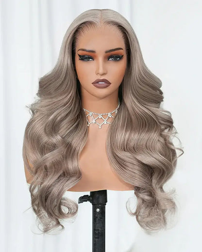 Arabella 13x6 Three-Go™ Cool-Toned Blonde Glueless Loose Body Wave With Drawstring 100% Human Hair Wig