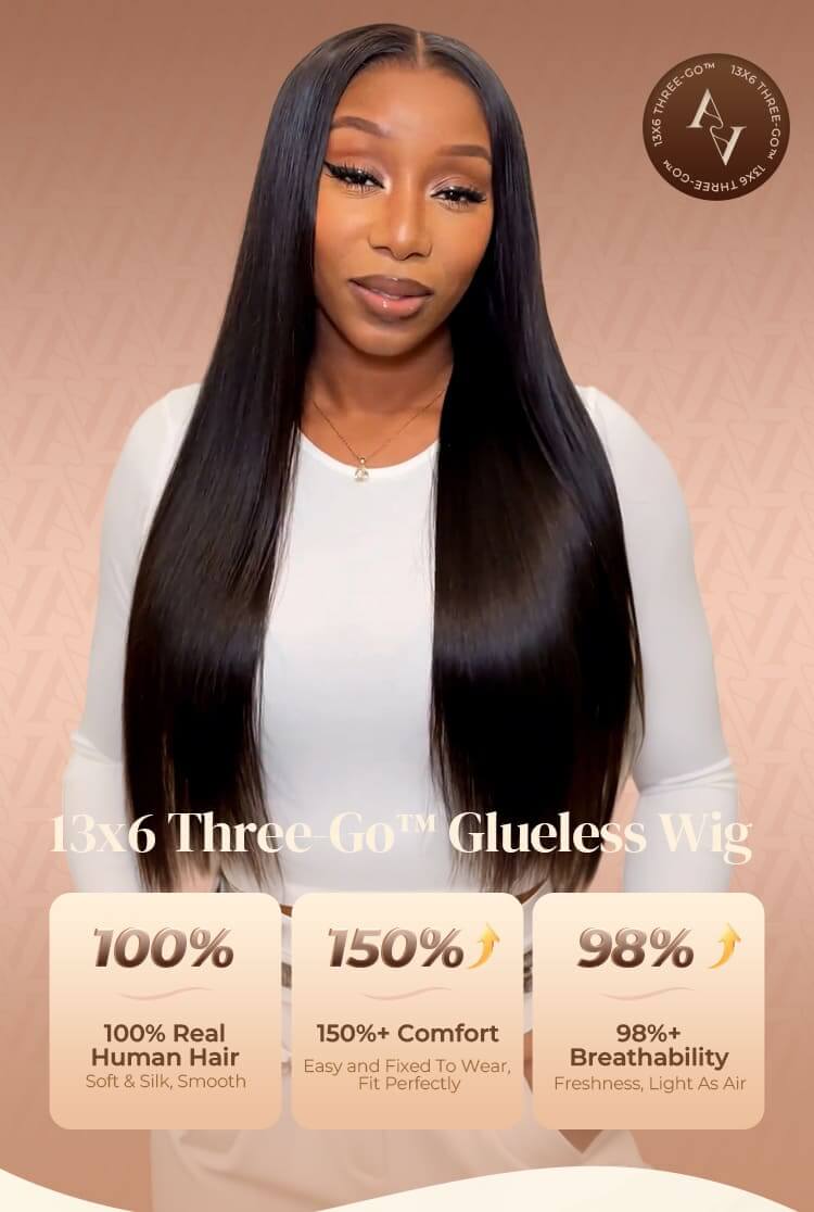 13x6 guleless wear and go black hair wig long, pre cut pre plucked glueless wigs, and this is human hair wigs for sale