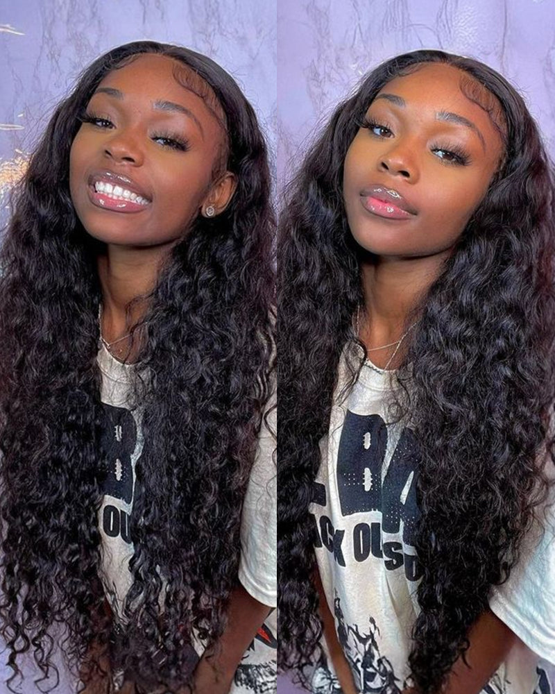 [Exclusive $99 Offer] Body Wave/Water Wave 4x4 Glueless Lace Closure Colored Human Hair Wig