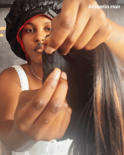ZIP &amp; Mix-All Wigs | Straight Natural Black Glueless 6x5 Pre-Cut Lace Wig With Optional Replaceable Tops