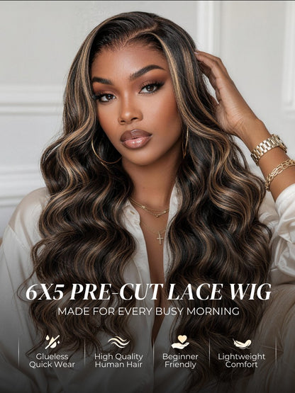 arabella_6x5_lace_pre_cut_wig_balayage_highlight_body_wave_glueless_human_hair_wig_beginner_friendly