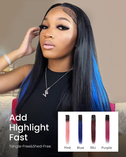 【Limited Design】SDD Super Double Drawn Bone Straight 13x4/6x5 Lace Frontal Salon-Quality Bleached Knots Pre-Plucked Natural Black Human Hair Wigs