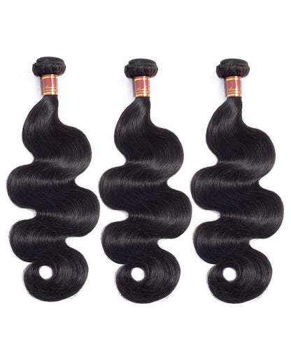 {12A 3Pcs} Body Wave Unprocessed Virgin Brazilian 12A Grade Hair 3 Bundles/Pack Human Hair Extensions