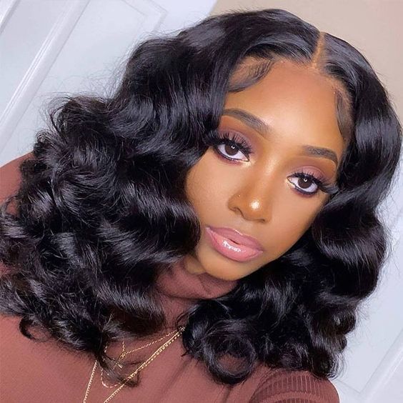 Bogo Sale | Balayage Color Body Wave 24inches+Natural Black Loose Wave Bob 14inches-6x5 Lace