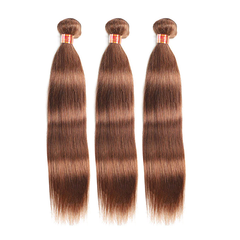 {12A 3Pcs+Closure} Dark Brown 