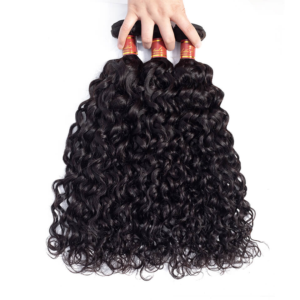 Arabella Unprocessed Virgin Hair Water Wave 3 Bundles - arabellahair.com